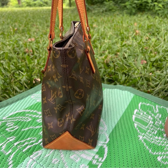 Louis Vuitton Monogram Cabas Piano Shoulder Tote Bag Authentic - Picture 5 of 16